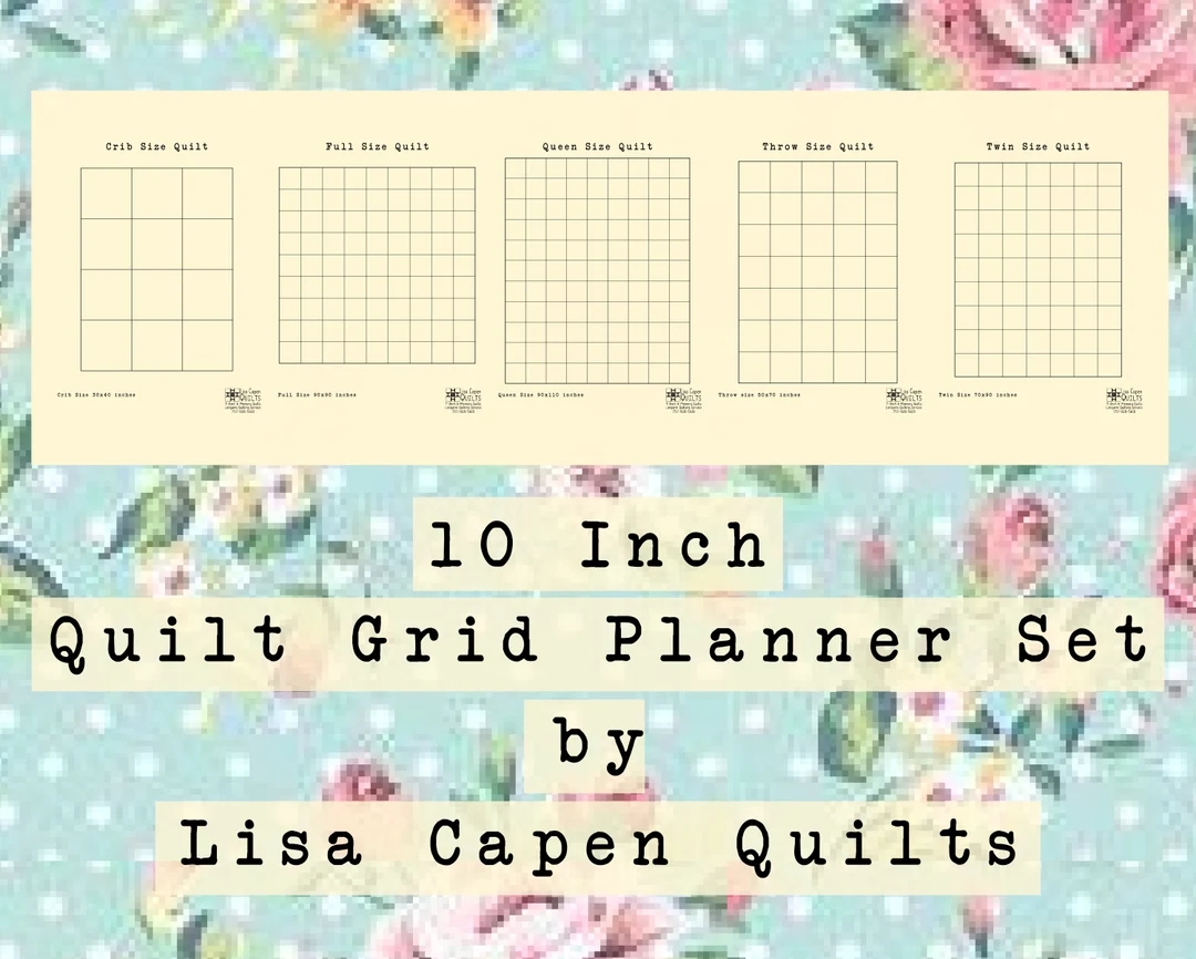Quilters Graph Paper Instant Printable Download 10 Inch Grid And 5 Quilt Sizes Design Your Quilt Today Etsy Quilters Graph Paper Instant Printable Download 10 Inch Grid And 5 Quilt Sizes Design Your Quilt Today Etsy