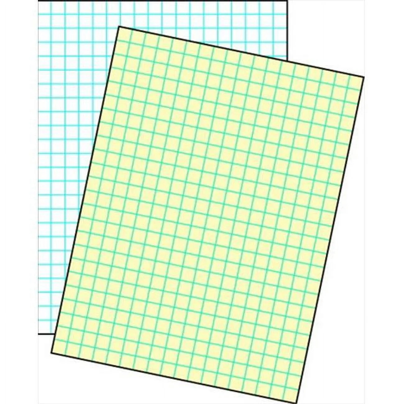 School Smart 085481 Cross Section Ruled Drawing Paper 44 Manila 1 In Ruled Walmart