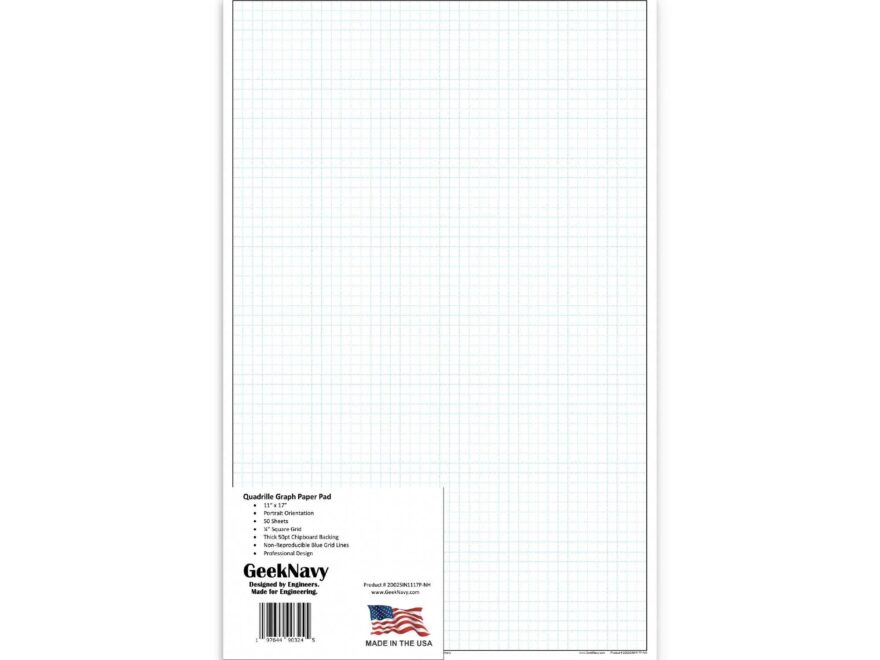School Smart 8 1 2 X 11 Inch Graph Paper 500 Sheets 1 2 Inch Ruled Double Sided White Walmart