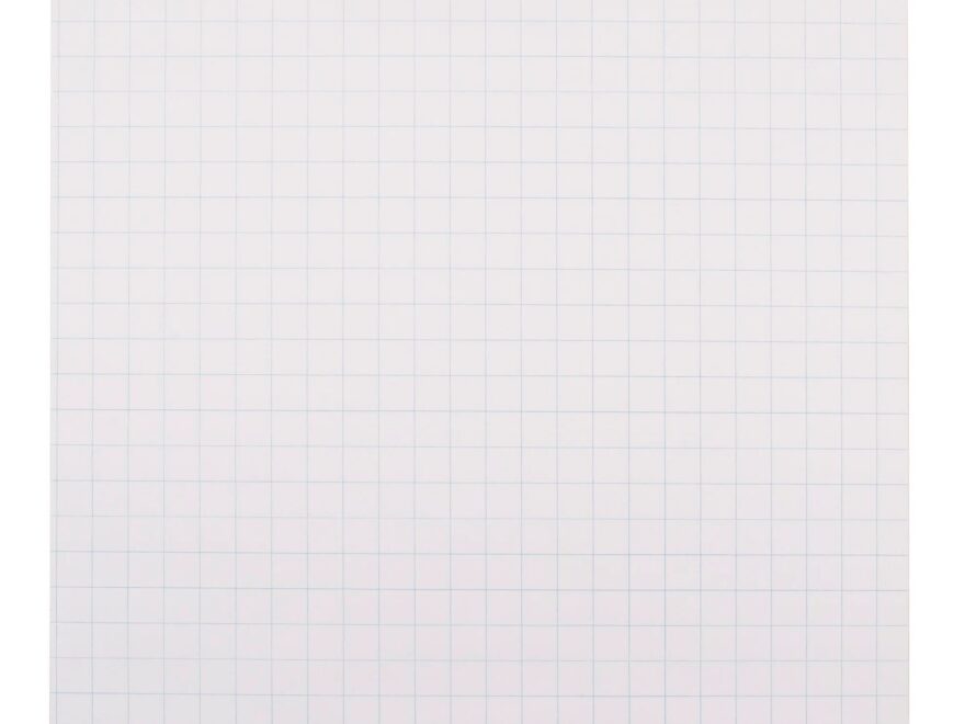 School Smart Chart Table Pad 24 X 32 Inches 1 Inch Grids 25 Sheets White