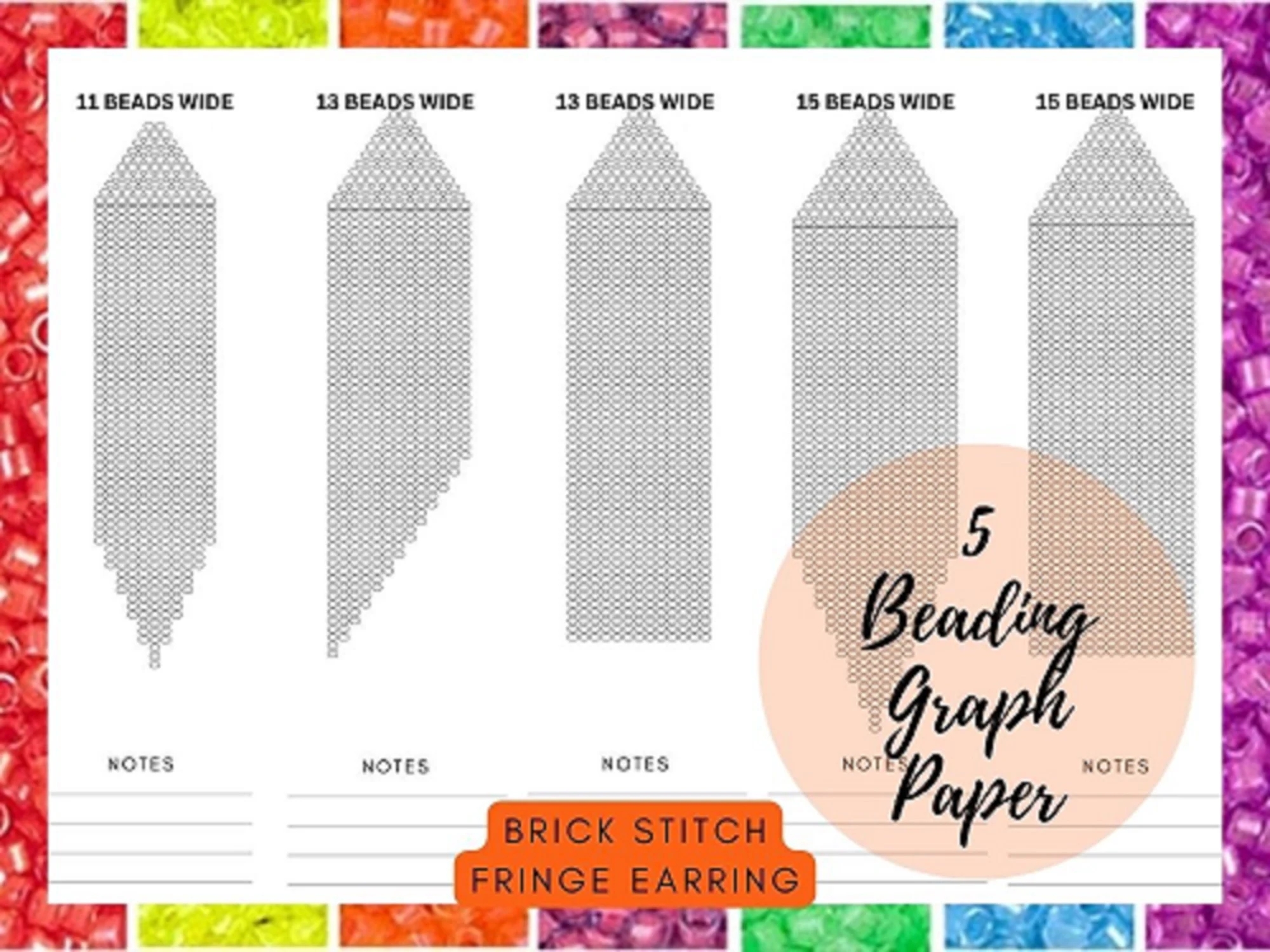 Seed Bead Graph Paper Printable