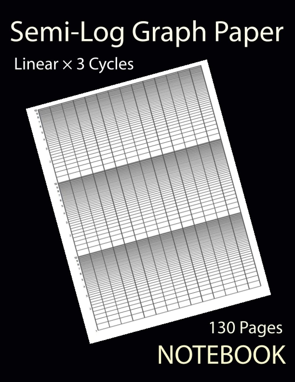 Semi Log Graph Paper Notebook Semi Log X Axis Linear Desertcart Seychelles