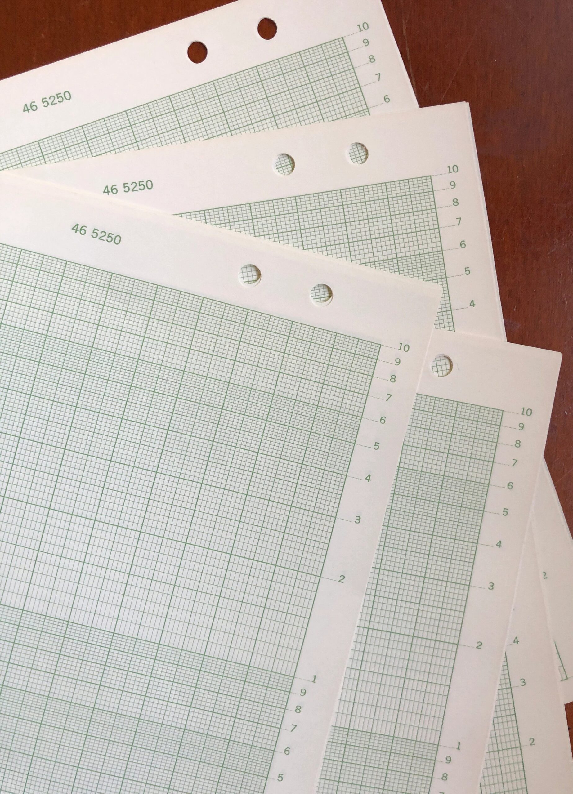 Semi logarithmic Vintage Graph Paper K E 46 5250 2 Cycle X 200 Divisions Etsy