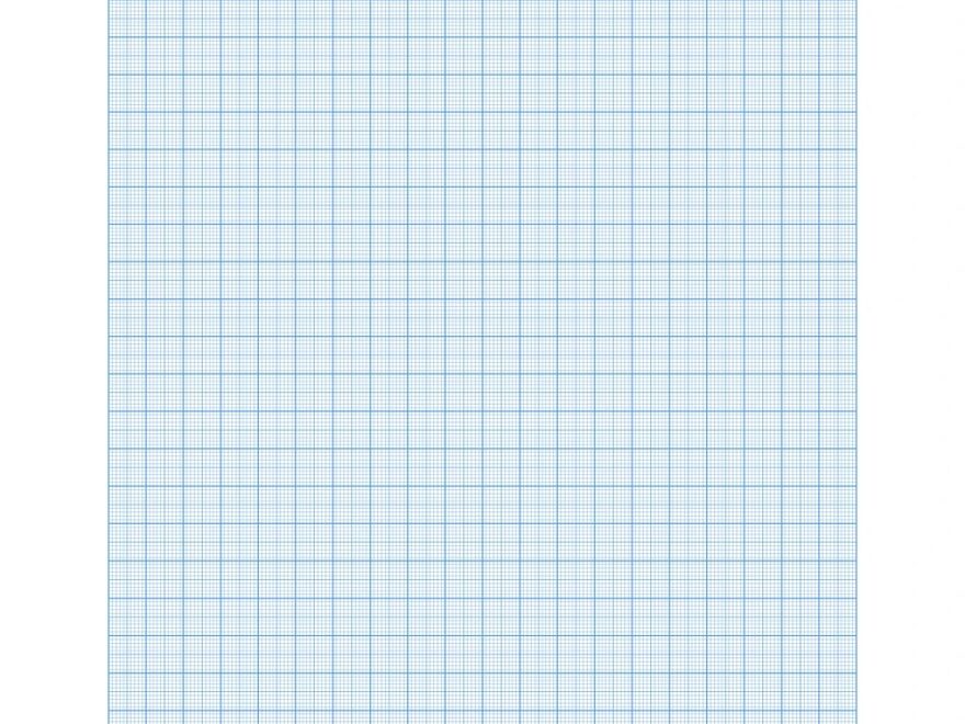 Sheet Of Graph Paper With Grid Millimeter Vector Image