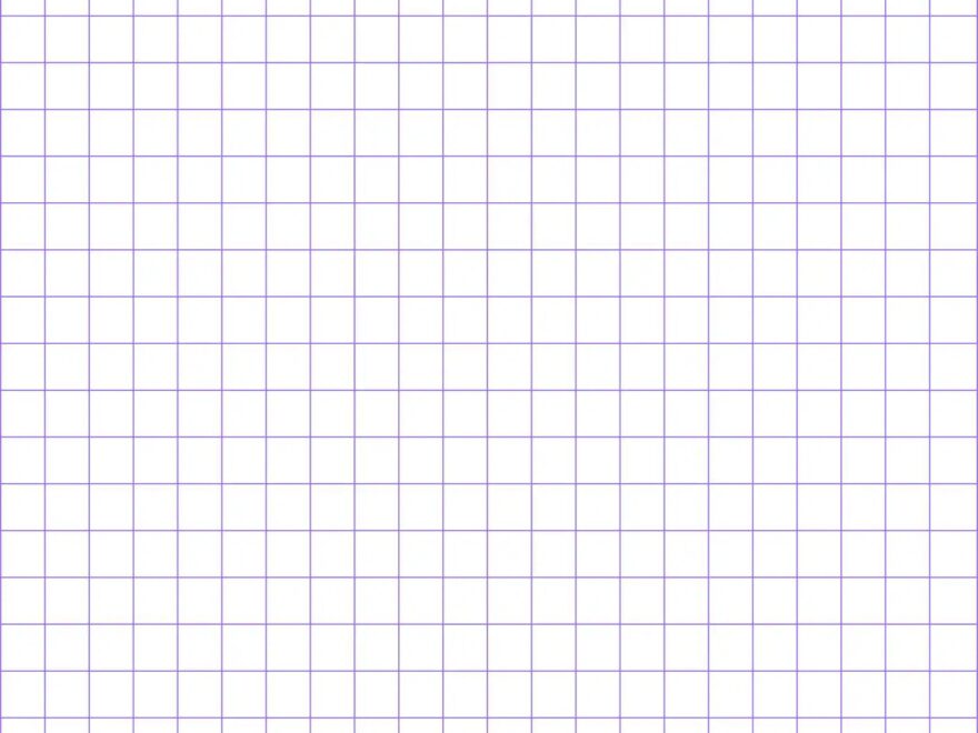 Simple Lined Grid Paper 15 Pages Math Digital Printable Etsy