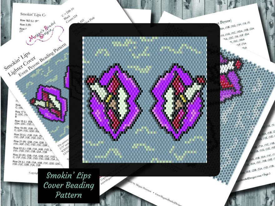 Simple Peyote Stitch Patterns Peyote Bead Stitch Round Seed Bead Graph Paper Bonus Materials