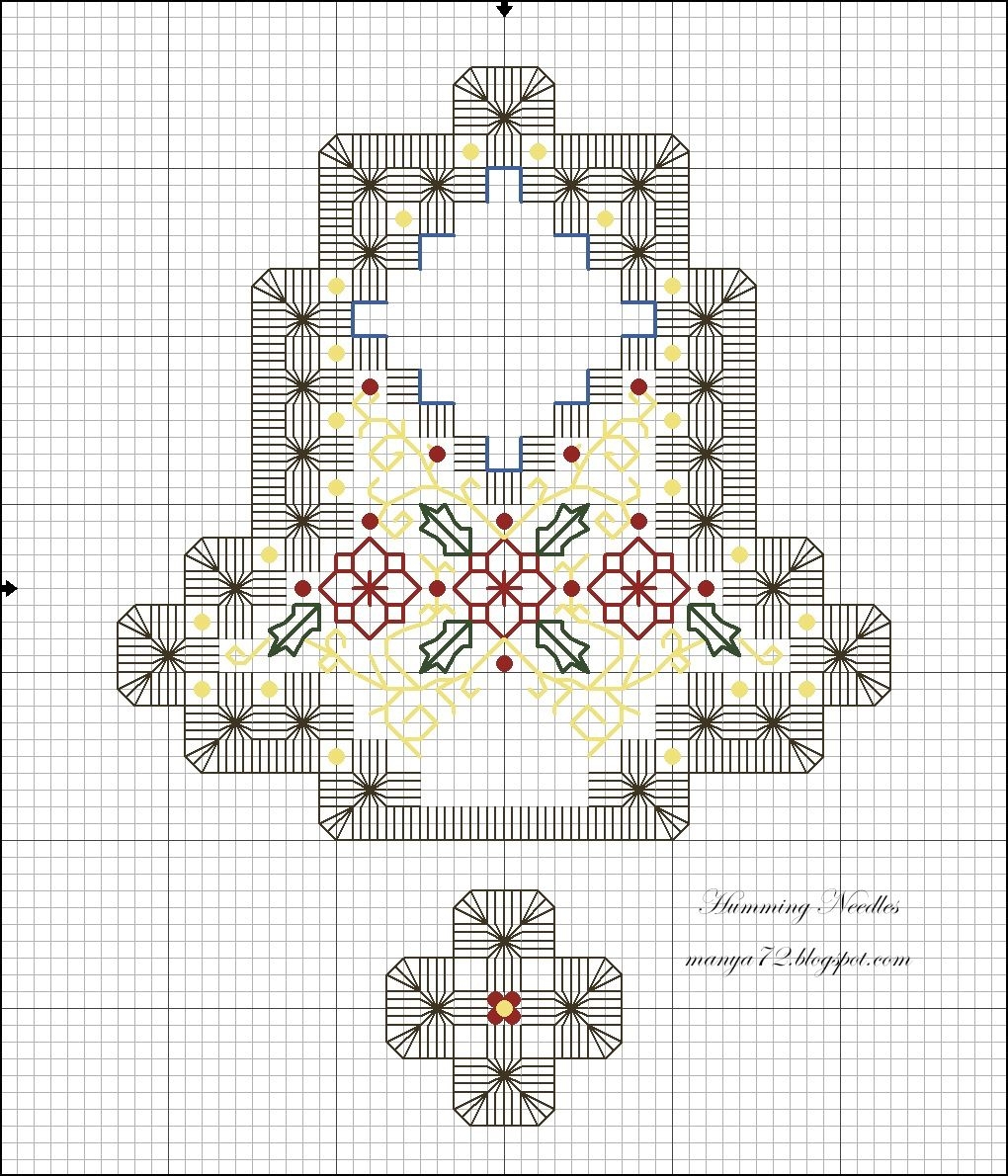 Snowflake Ornament Pattern