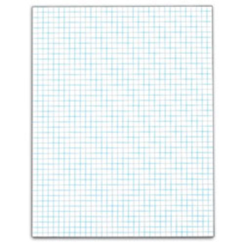 TOPS Quadrille Pads With Heavyweight Paper 4 X 4 Squares Inch 50 Sheets White OfficeSupply