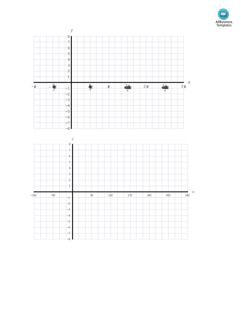 Trigonometric Graph Paper Gratis