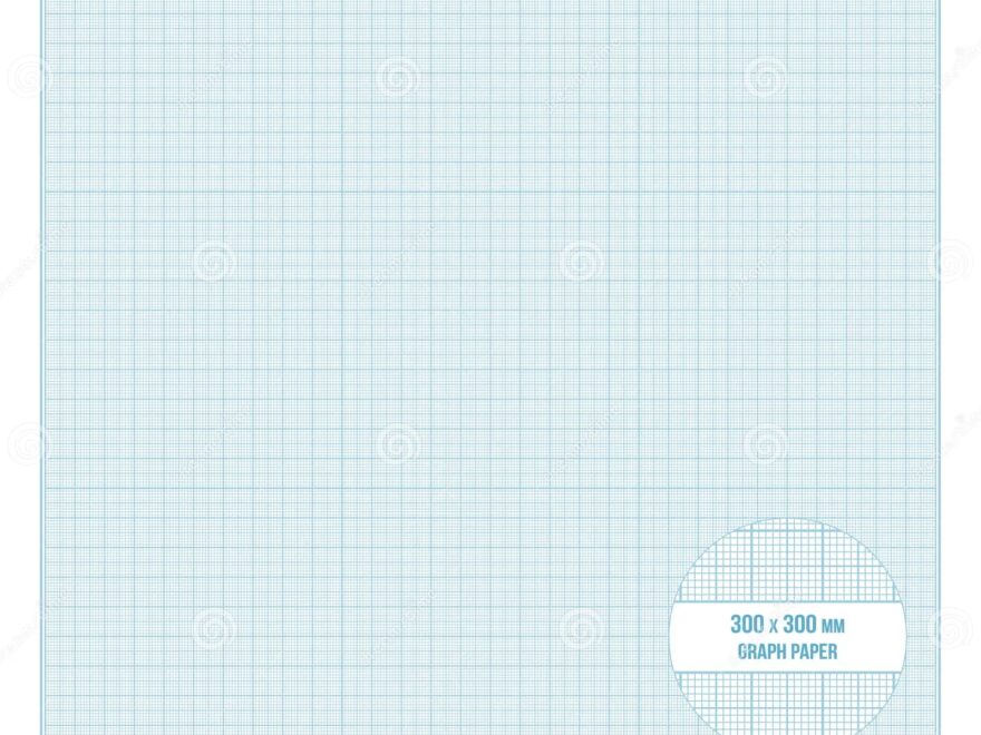 Vector Printable Metric Graph Paper 30x30 Cm Size Stock Vector Illustration Of Paper Backdrop 94614279