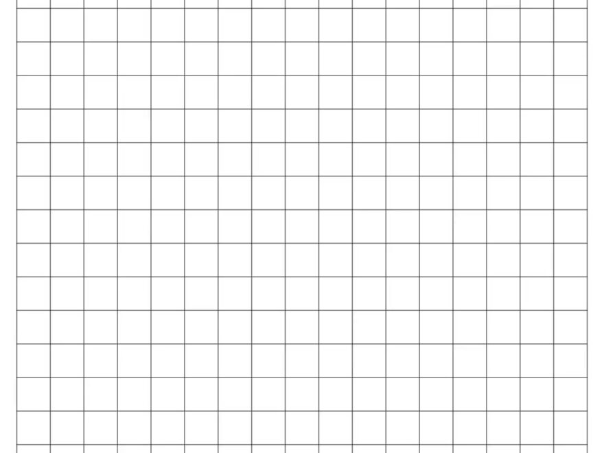 White Paper 1 X 1 Inch Gridded Battle Maps various Sizes Etsy