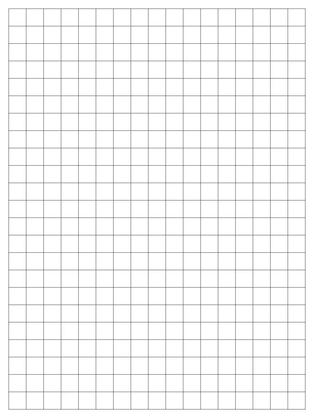 White Paper 1 X 1 Inch Gridded Battle Maps various Sizes Etsy
