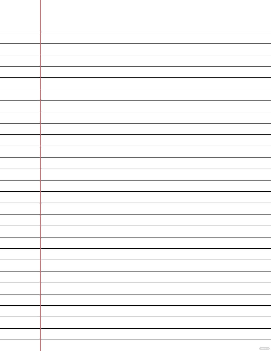 Printable Wide Ruled Graph Paper