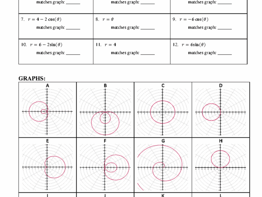 Worksheet 2 7 Polar Coordinates And Polar Graphs Answers AP Calculus BC Worksheet 2 Polar Studocu